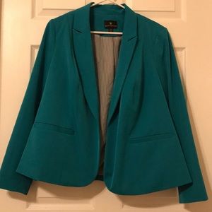 Turquoise blazer